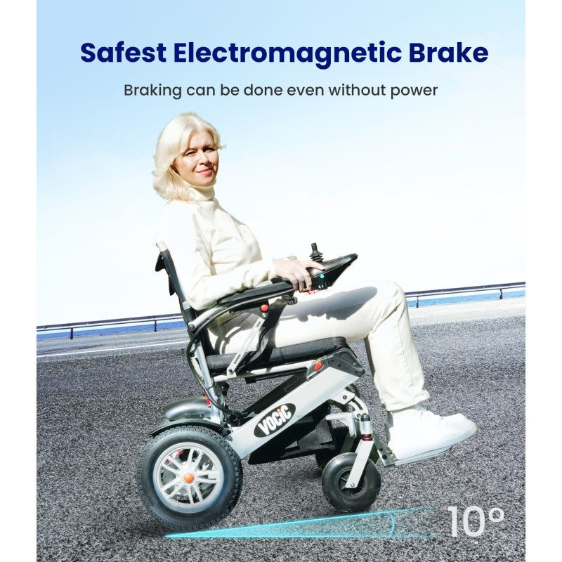 V62 Airline Approved Power Wheelchair 20AH