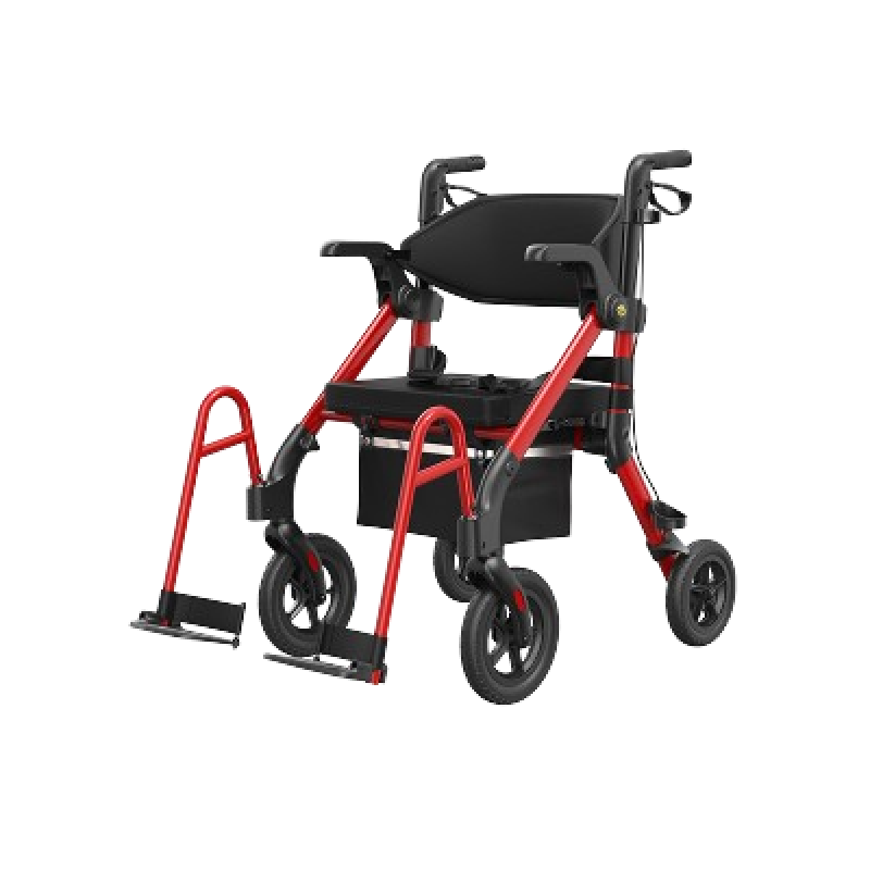 Z55 Versatile 2-in-1 Rollator Walker