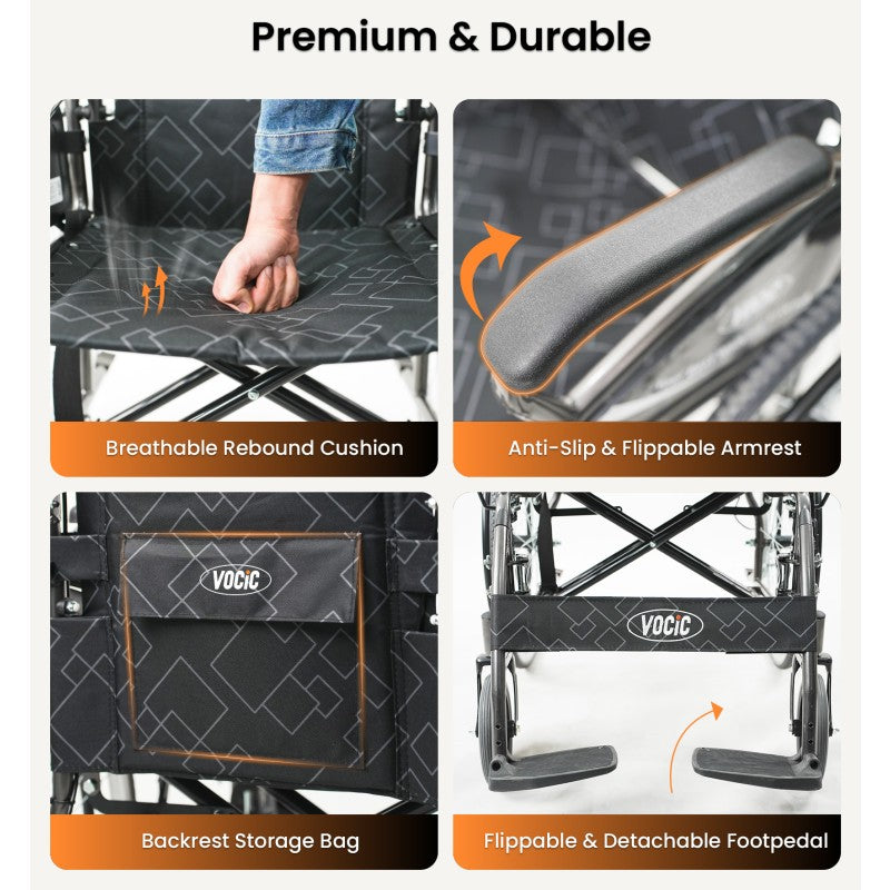 U31 Lightweight Manual Wheelchair