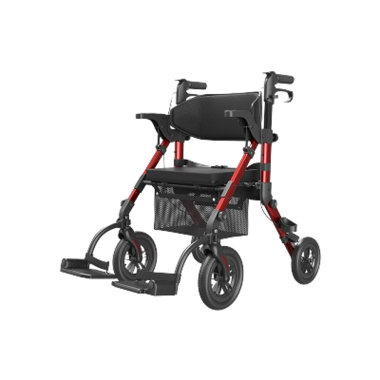 Z51 Shift Combo 2 In 1 Rollator - Transport Chair Walker