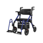 Z55 Versatile 2-in-1 Rollator Walker